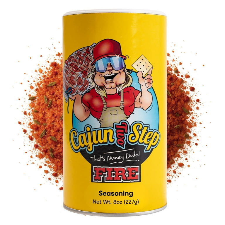 Cajun Two Step Seasoning FIRE | Thats Money Dude, 8oz SlobsRus BBQ