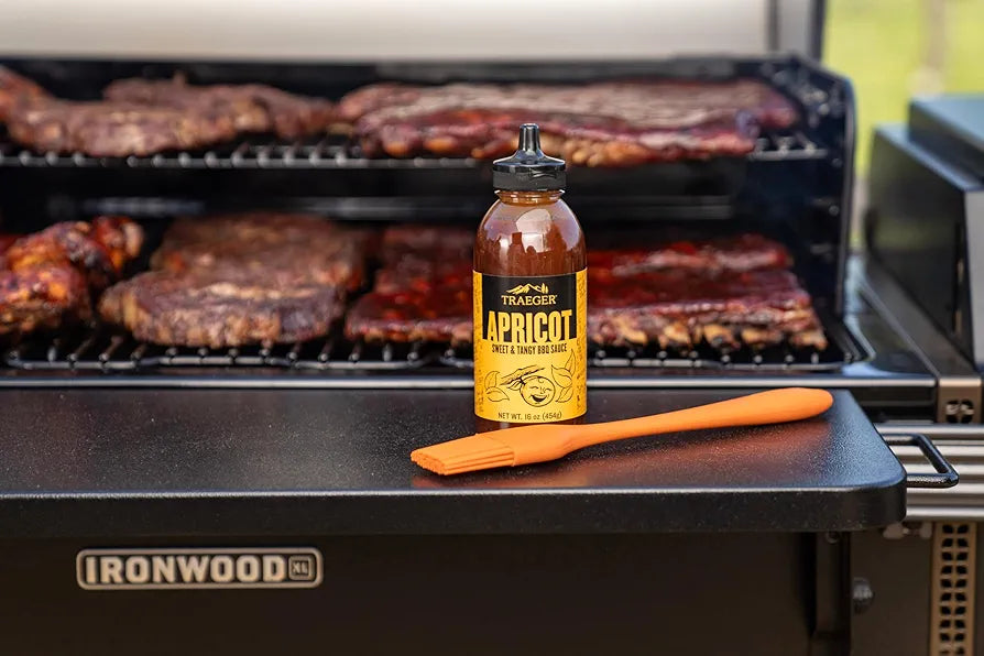 Traeger Apricot BBQ Sauce SlobsRus BBQ