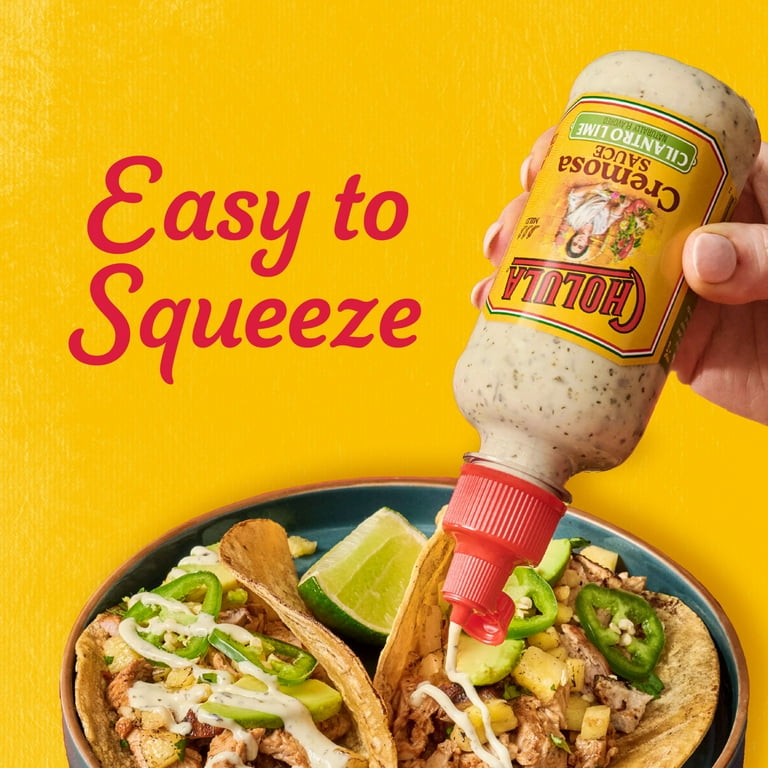 Cholula Cilantro Lime Cremosa Sauce, 8oz SlobsRus BBQ