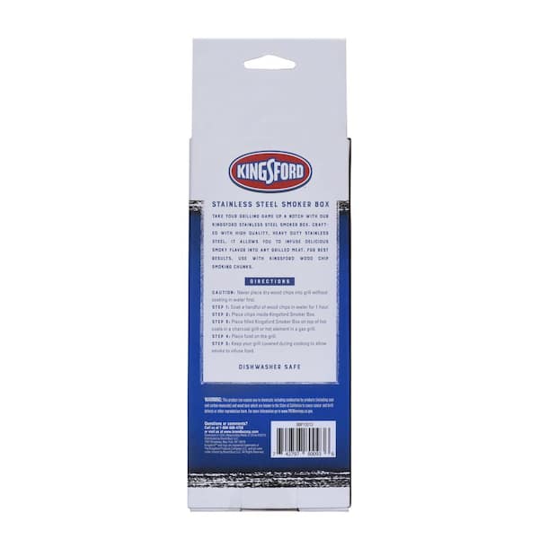 Kingsford Stainless Steel Smoker Box for Grill SlobsRus BBQ