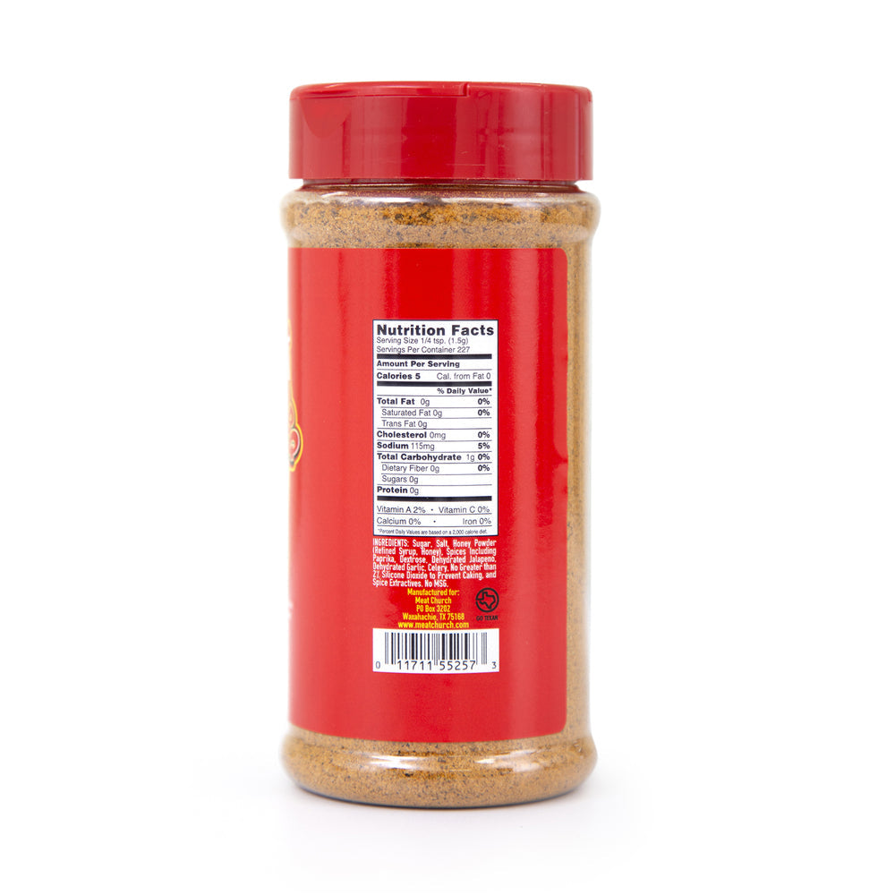 Meat Church HONEY HOG HOT BBQ RUB SlobsRus BBQ