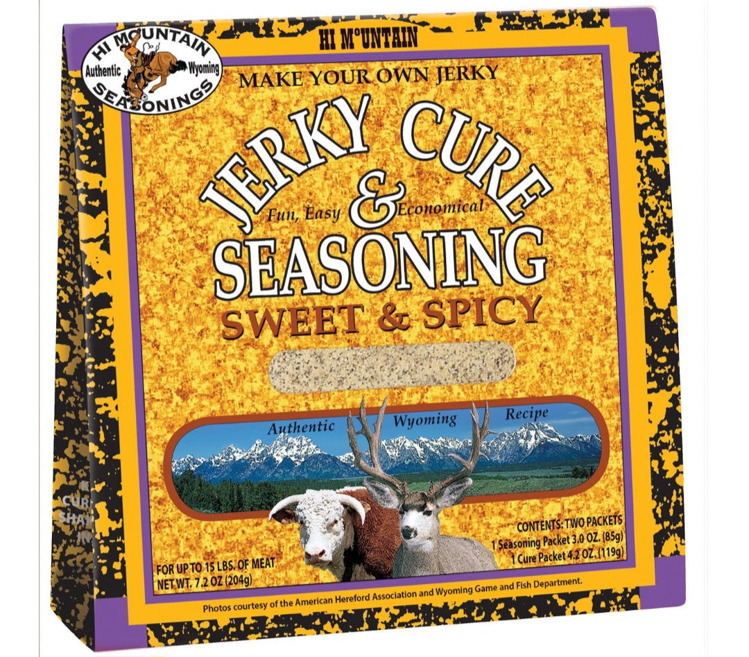 Hi Mountain Jerky Cure Sweet & Spicy Blend 204g