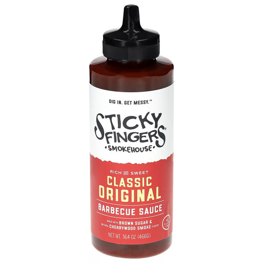 Sticky Fingers Smokehouse Classic Original Barbecue Sauc, 16.4 oz
