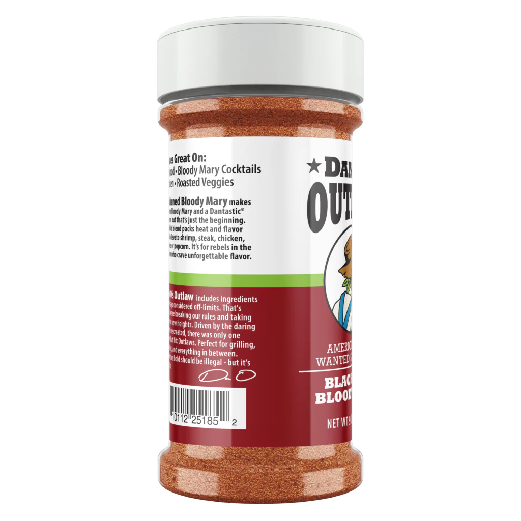 Dan-O’s Outlaw Blackened Bloody Mary, 9oz SlobsRus BBQ