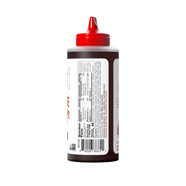 Bachan's Hot Honey Japanese BBQ Sauce, 17oz