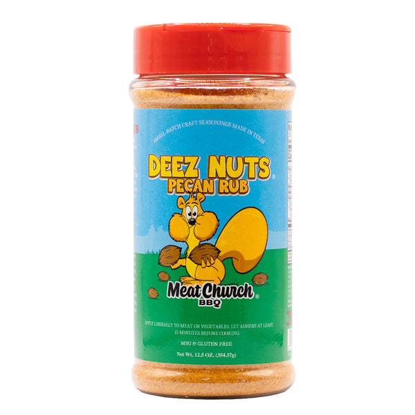 Meat Church Deez Nuts Honey Pecan BBQ Rub SlobsRus BBQ