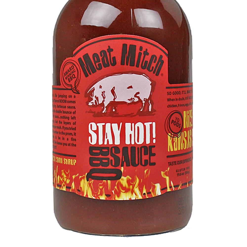 Meat Mitch Stay Hot BBQ Sauce SlobsRus BBQ
