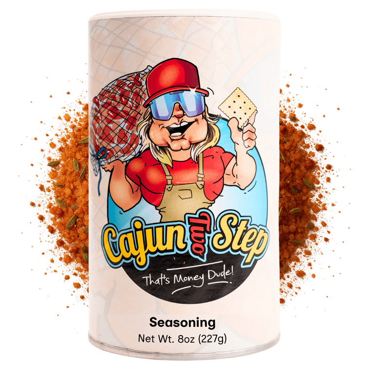 Cajun Two Step Original  Seasoning | That's Money Guy 8oz SlobsRus BBQ