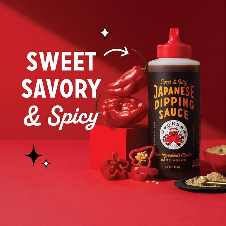 Bachan's Sweet & Spicy Japanese Dipping Sauce, 16oz SlobsRus BBQ