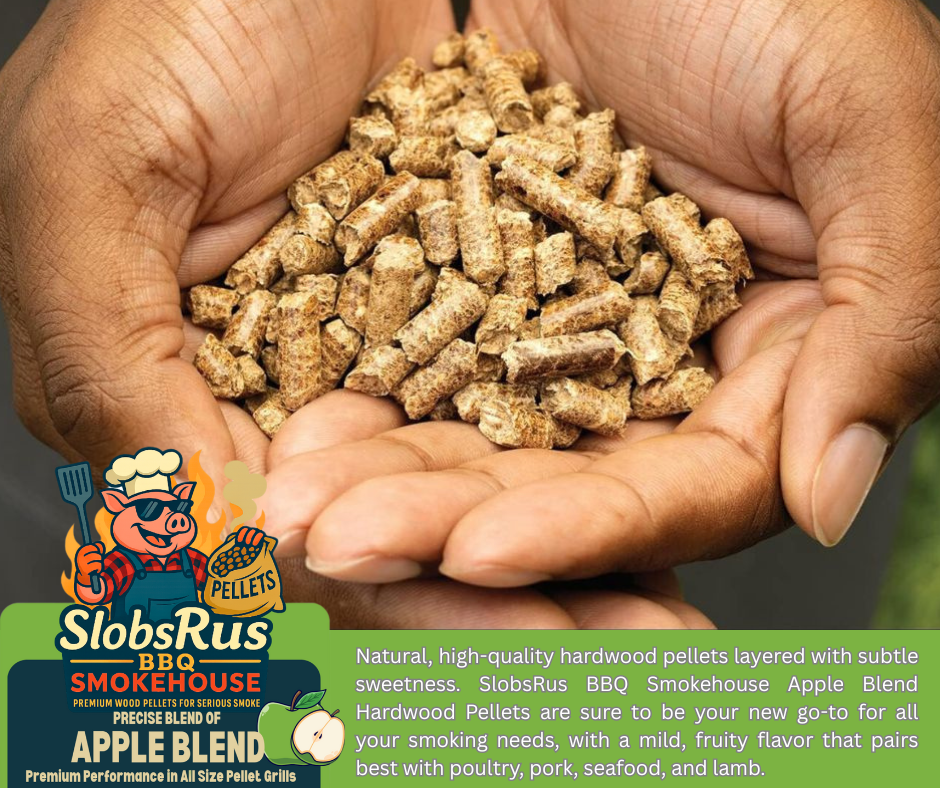 SlobsRus BBQ Smokehouse Apple Blend Pellets, 5lbs SlobsRus BBQ