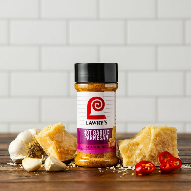 Lawry's Hot Garlic Parmesan Seasoning, 5oz SlobsRus BBQ