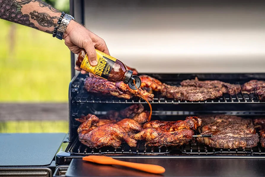 Traeger Apricot BBQ Sauce SlobsRus BBQ