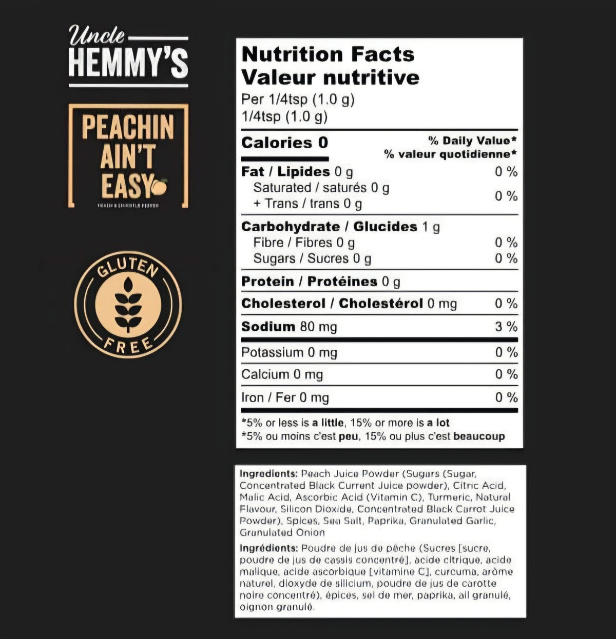 Uncle Hemmy's Peachin’ Ain’t Easy – Peach BBQ Rub