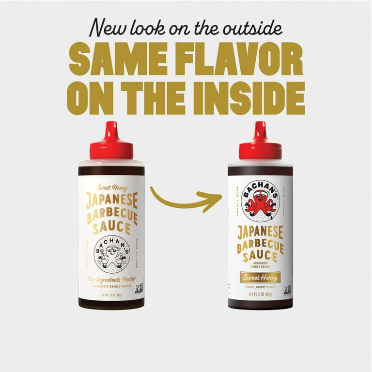 Bachan's Sweet Honey Japanese Barbecue Sauce SlobsRus BBQ