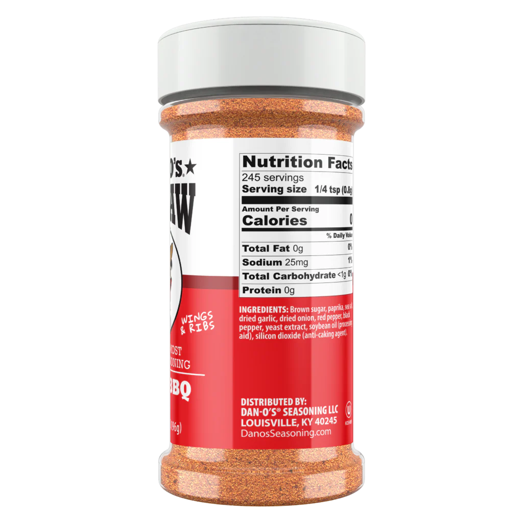 Dan-O's Outlaw Spicy BBQ Seasoning, 6.9oz SlobsRus BBQ
