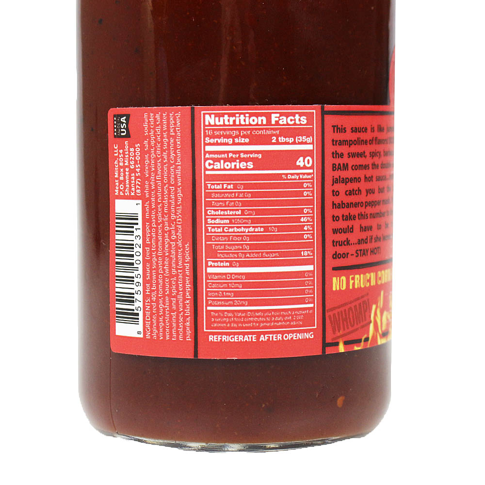 Meat Mitch Stay Hot BBQ Sauce SlobsRus BBQ