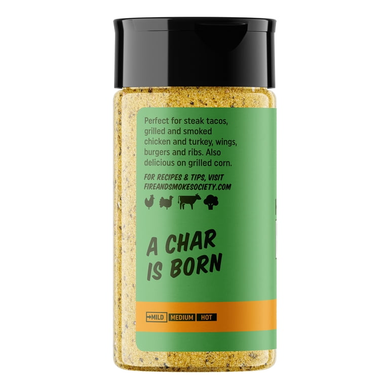 Fire & Smoke Society Honey Jalapeno Butter Seasoning, 7 oz