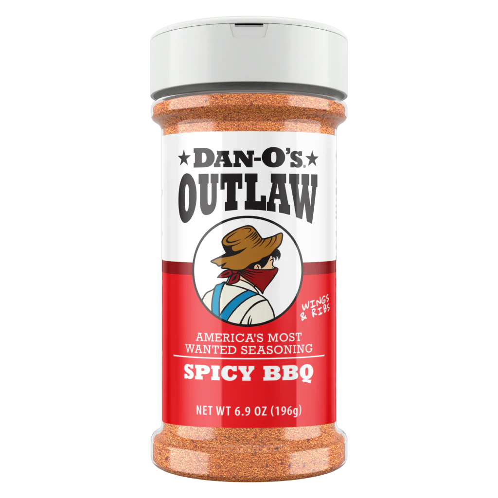 Dan-O's Outlaw Spicy BBQ Seasoning, 6.9oz SlobsRus BBQ