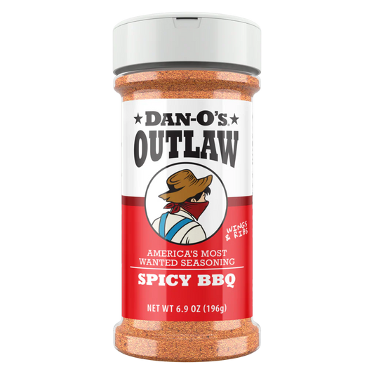 Dan-O's Outlaw Spicy BBQ Seasoning, 6.9oz SlobsRus BBQ