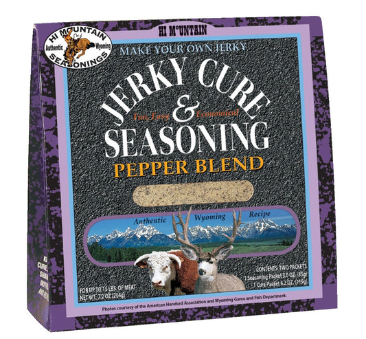 Hi Mountain Jerky Cures Cracked Pepper and Garlic