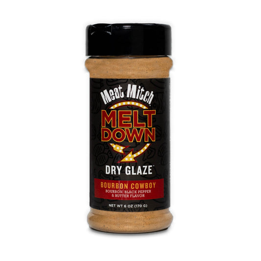 Meat Mitch Meltdown: Bourbon Cowboy Dry Glaze 6 oz SlobsRus BBQ