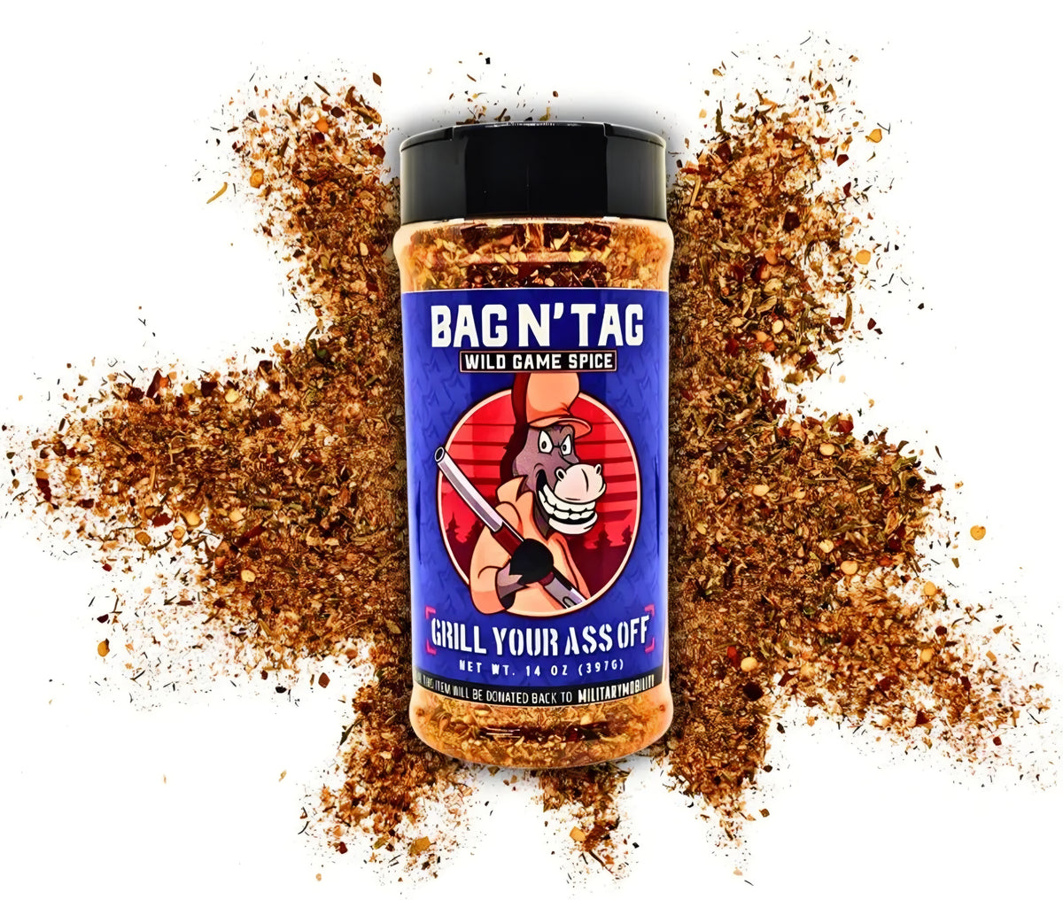 Grill Your A** Off Bag N' Tag Wild Game Seasoning