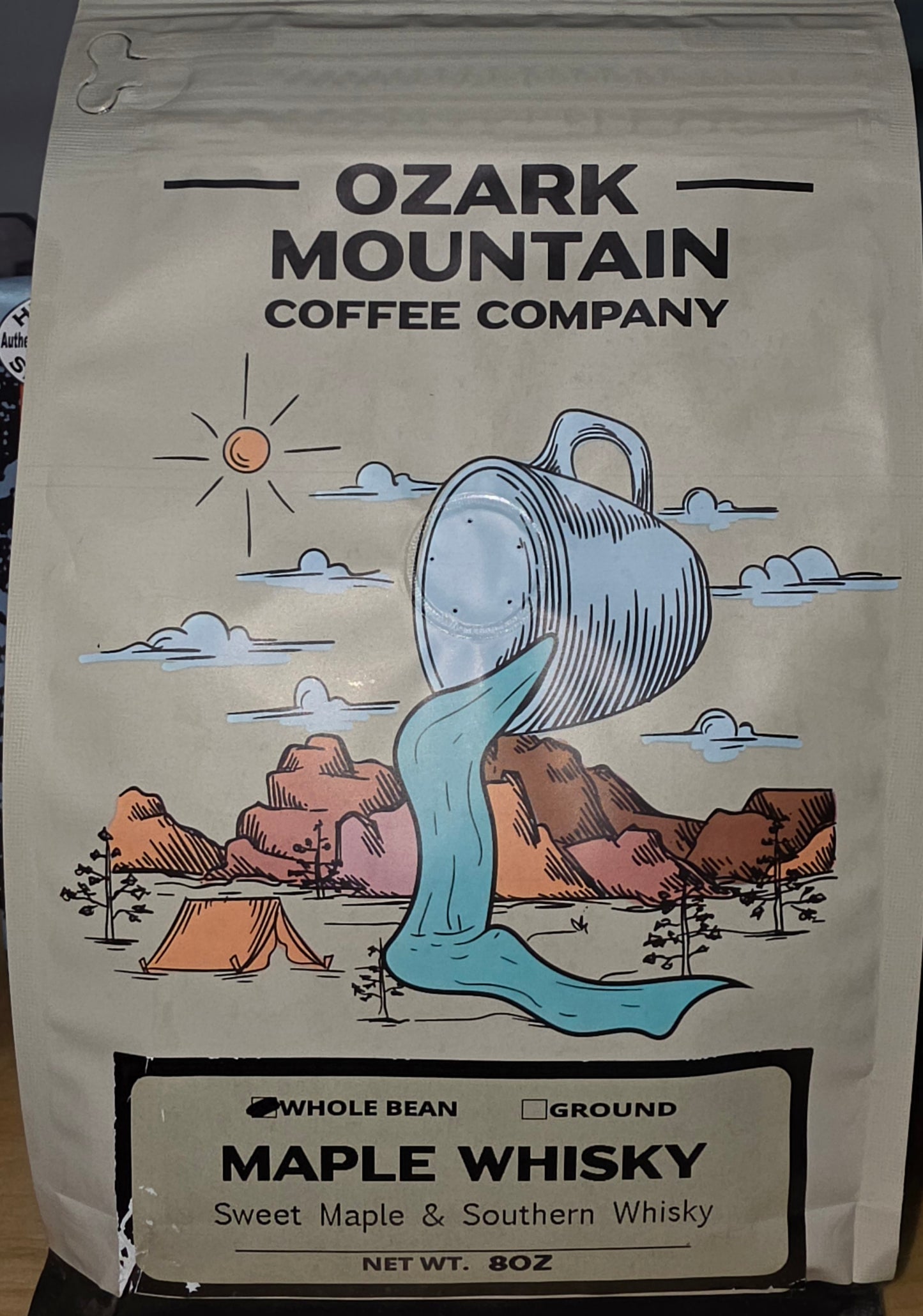 Ozark Mountain Maple Whisky | 8oz | Whole Bean Coffee