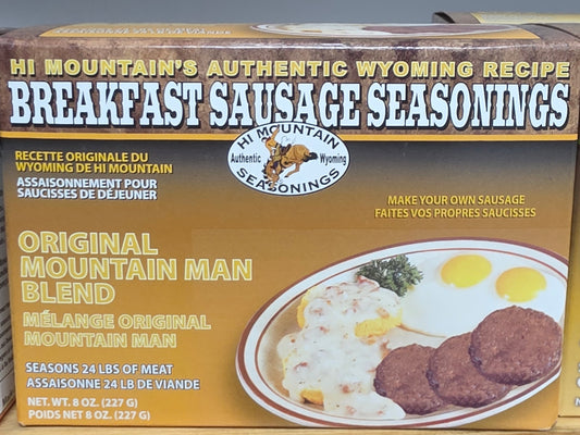 Hi Mountain Breakfast sausage kit Original Blend Breakfast Sausage
