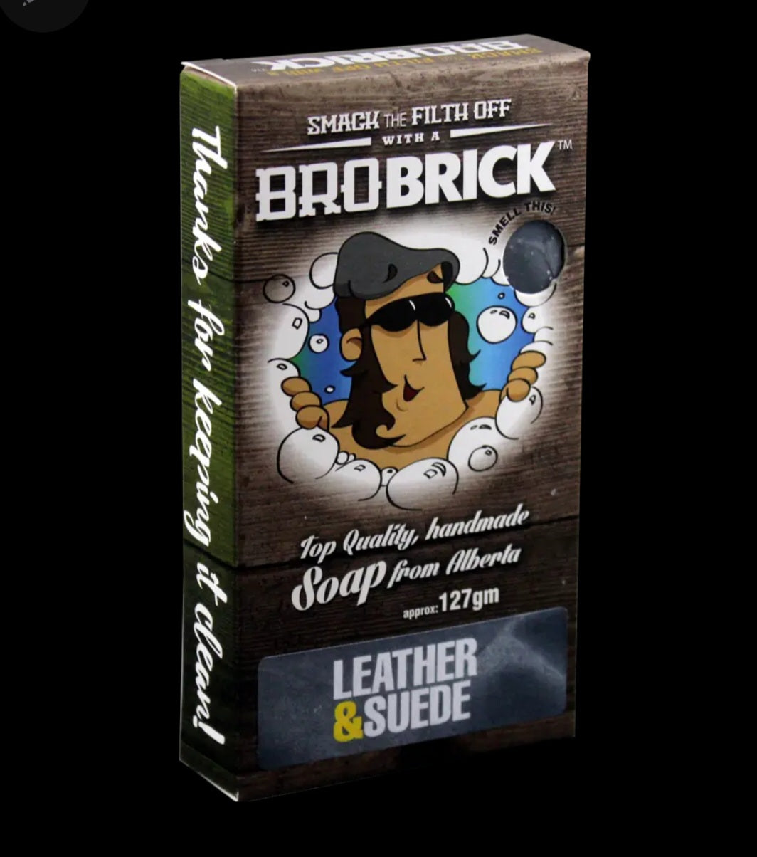 Bro Brick Leather and suede