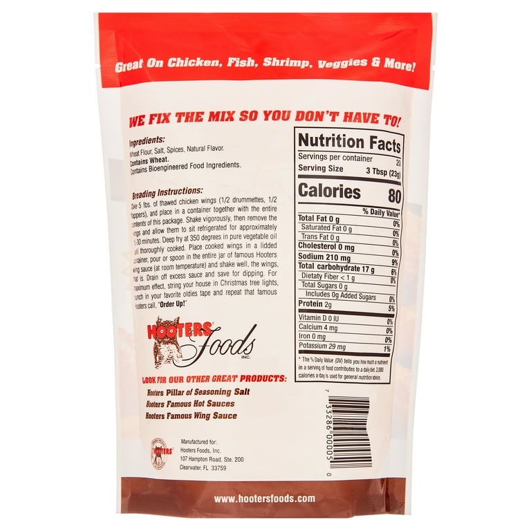 The Original Hooters Wing Breading, 16 oz SlobsRus BBQ
