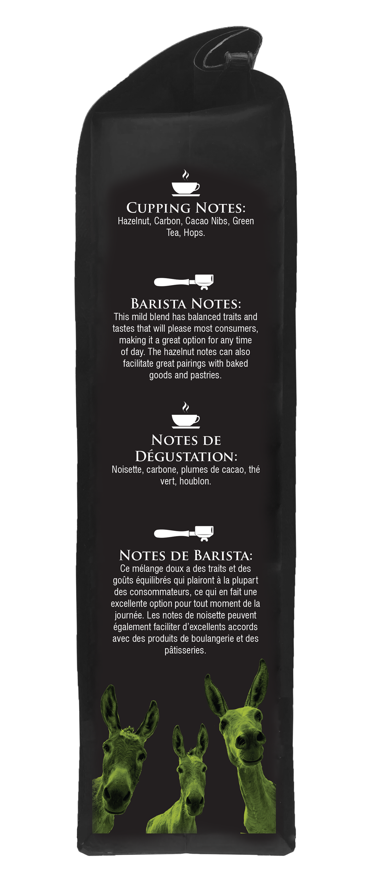 Central & South - Whole Bean, Medium Roast, Certified Organic OCIA/ Fairtrade Coffee 1lb/454g