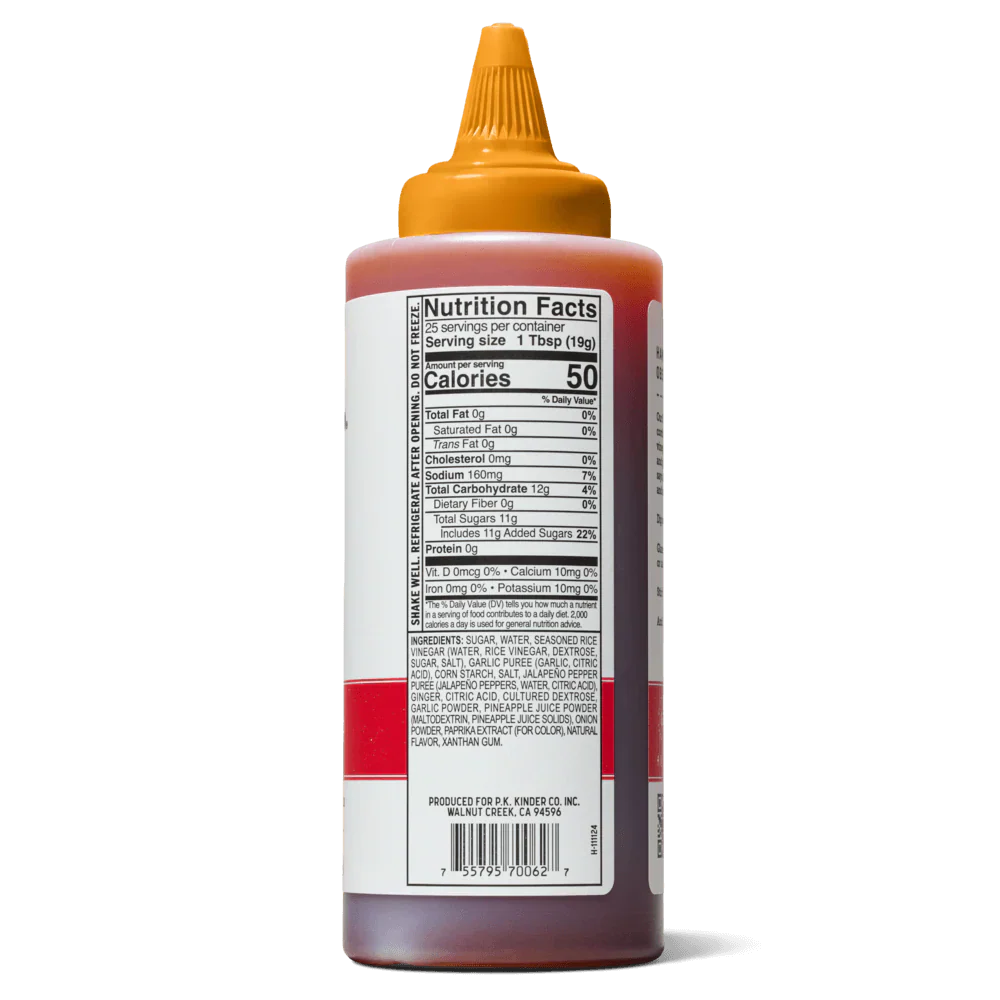 Kinder's Sweet & Sour Wing Sauce