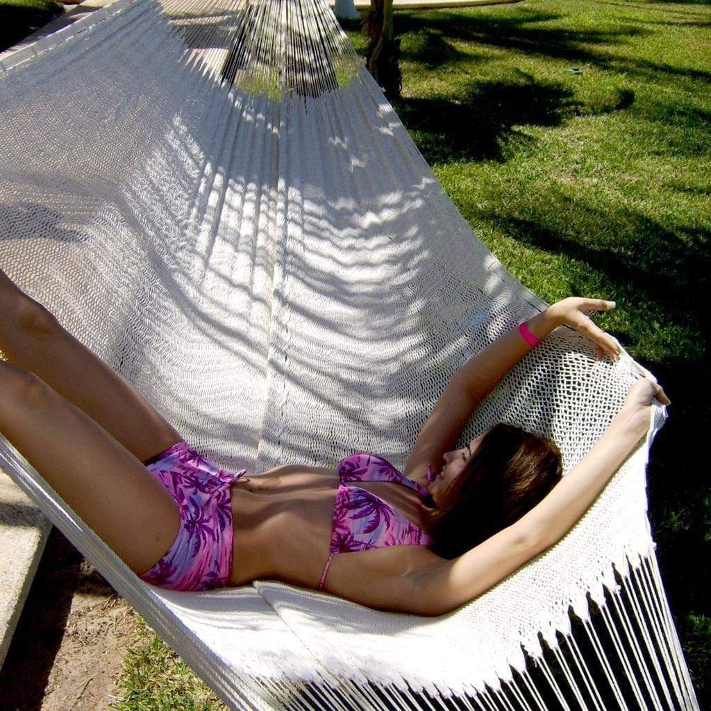 XL Thick Cord Mayan Hammock with Universal Stand Hammock Universe Canada