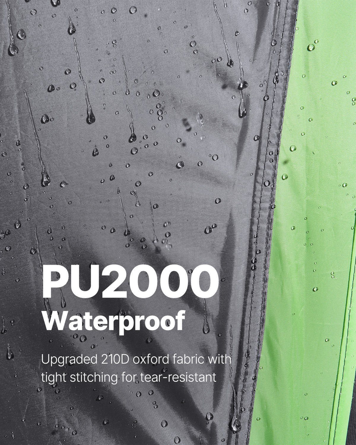 VEVOR Truck Tent 8.0-8.2ft Waterproof PU2000 Truck Bed Camping Tent 2-3 Person totalfindz