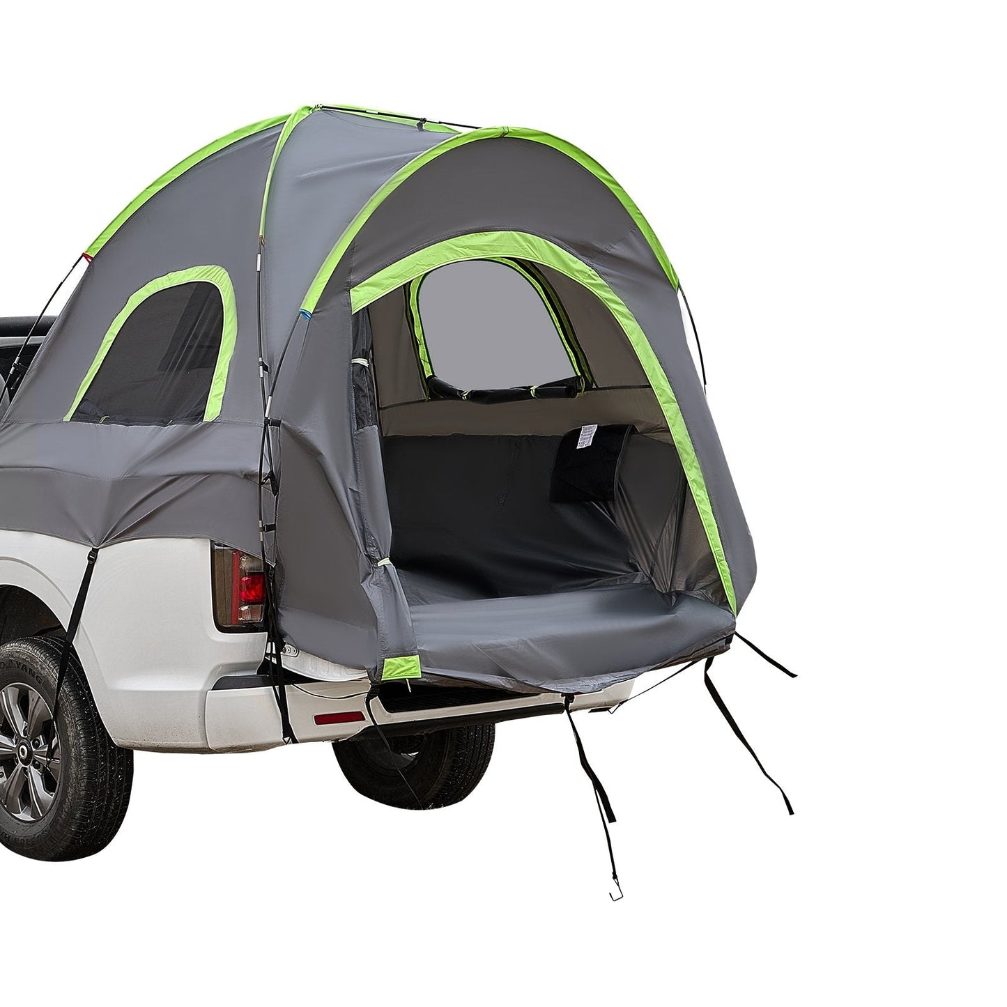 VEVOR Truck Tent 6.4-6.7ft Waterproof PU2000 Truck Bed Camping Tent 2-3 Person