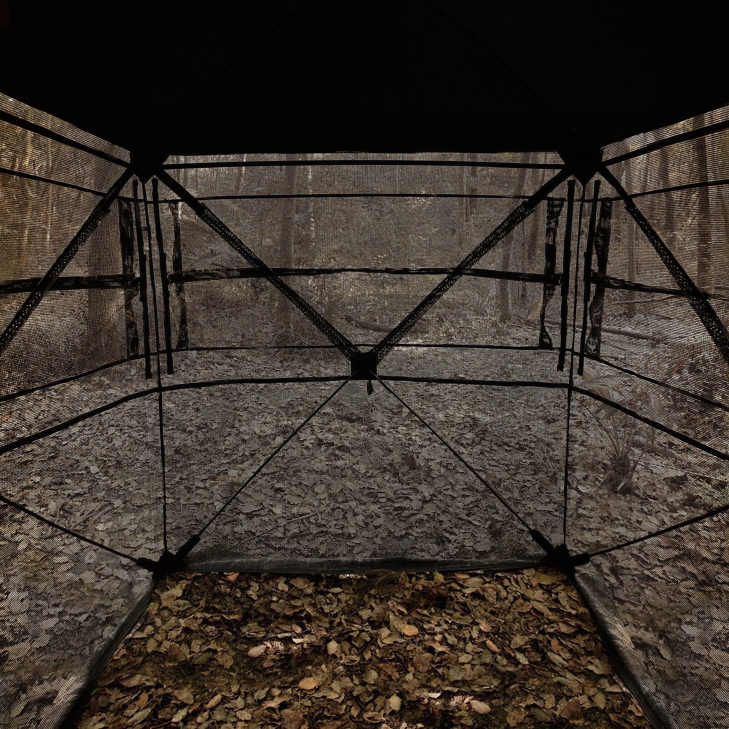 VEVOR Hunting Blind 270° See Through Ground Blind One-Way Mesh for 2-3 Person totalfindz