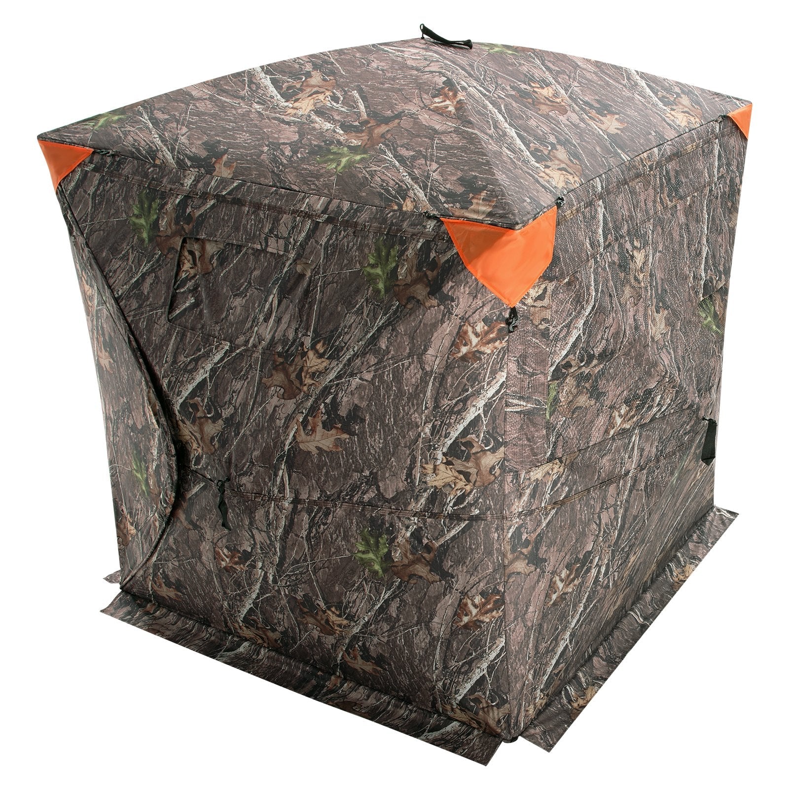 VEVOR Hunting Blind 270° See Through Ground Blind One-Way Mesh for 2-3 Person totalfindz