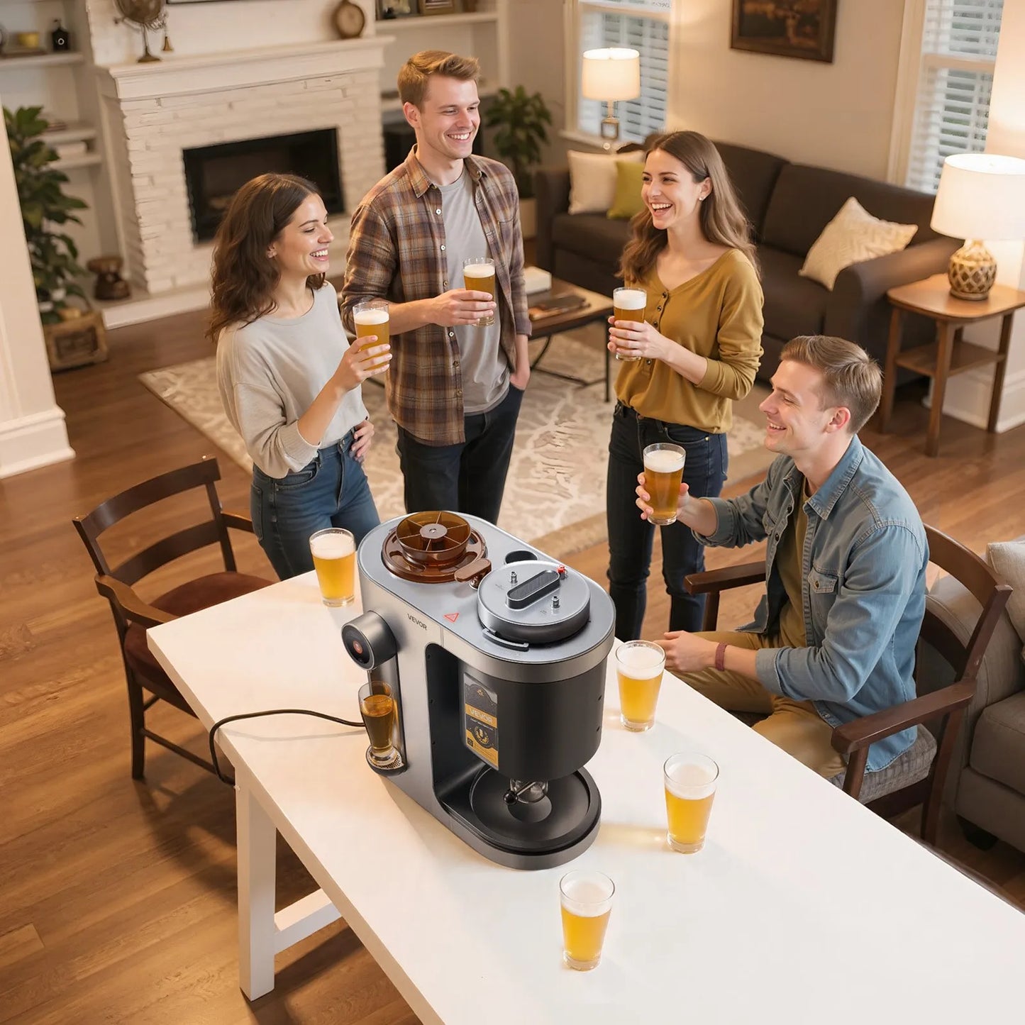 Automatic Home Beer Brewer – Smart All-in-One Beer Brewing System