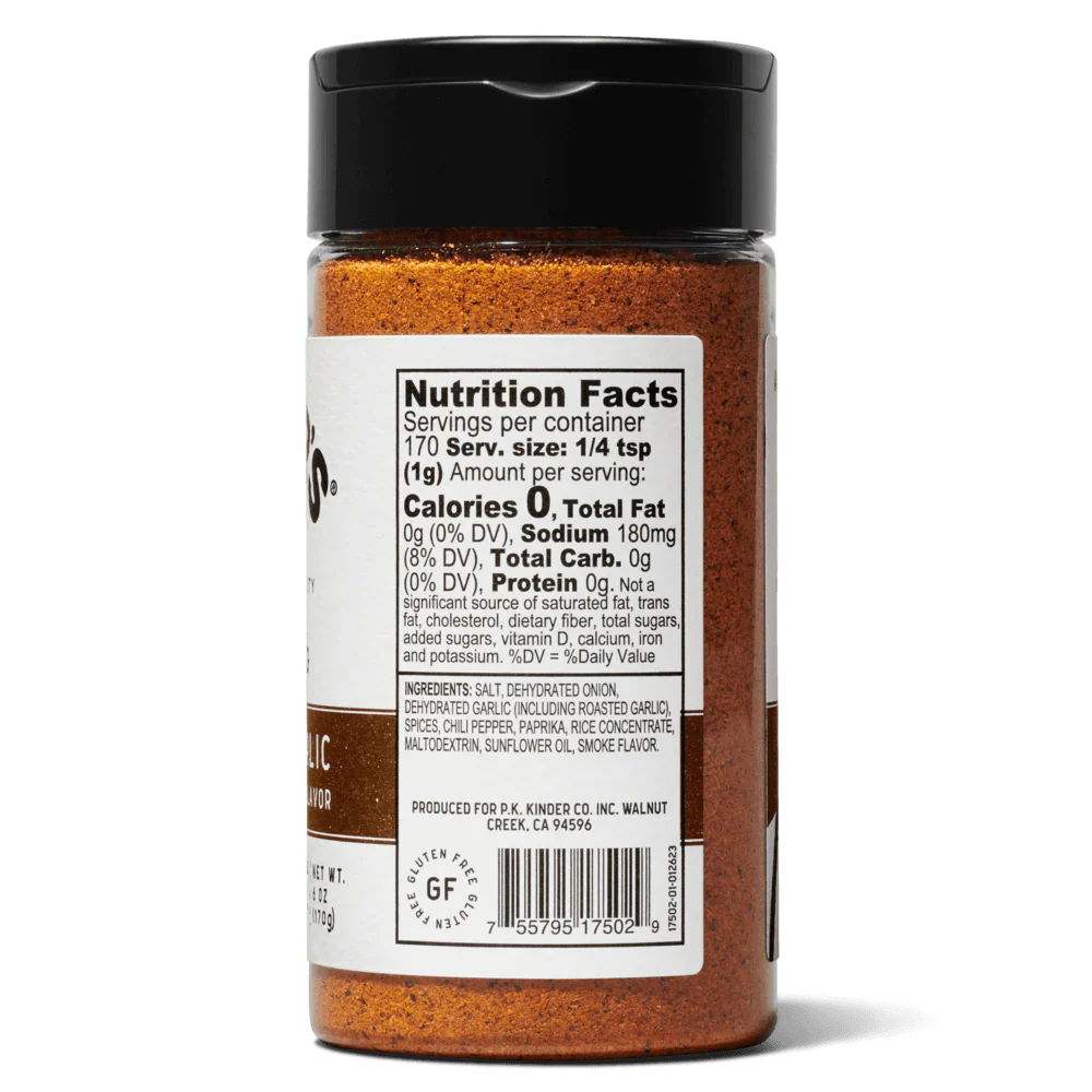 Kinder's Woodfired Garlic Seasoning