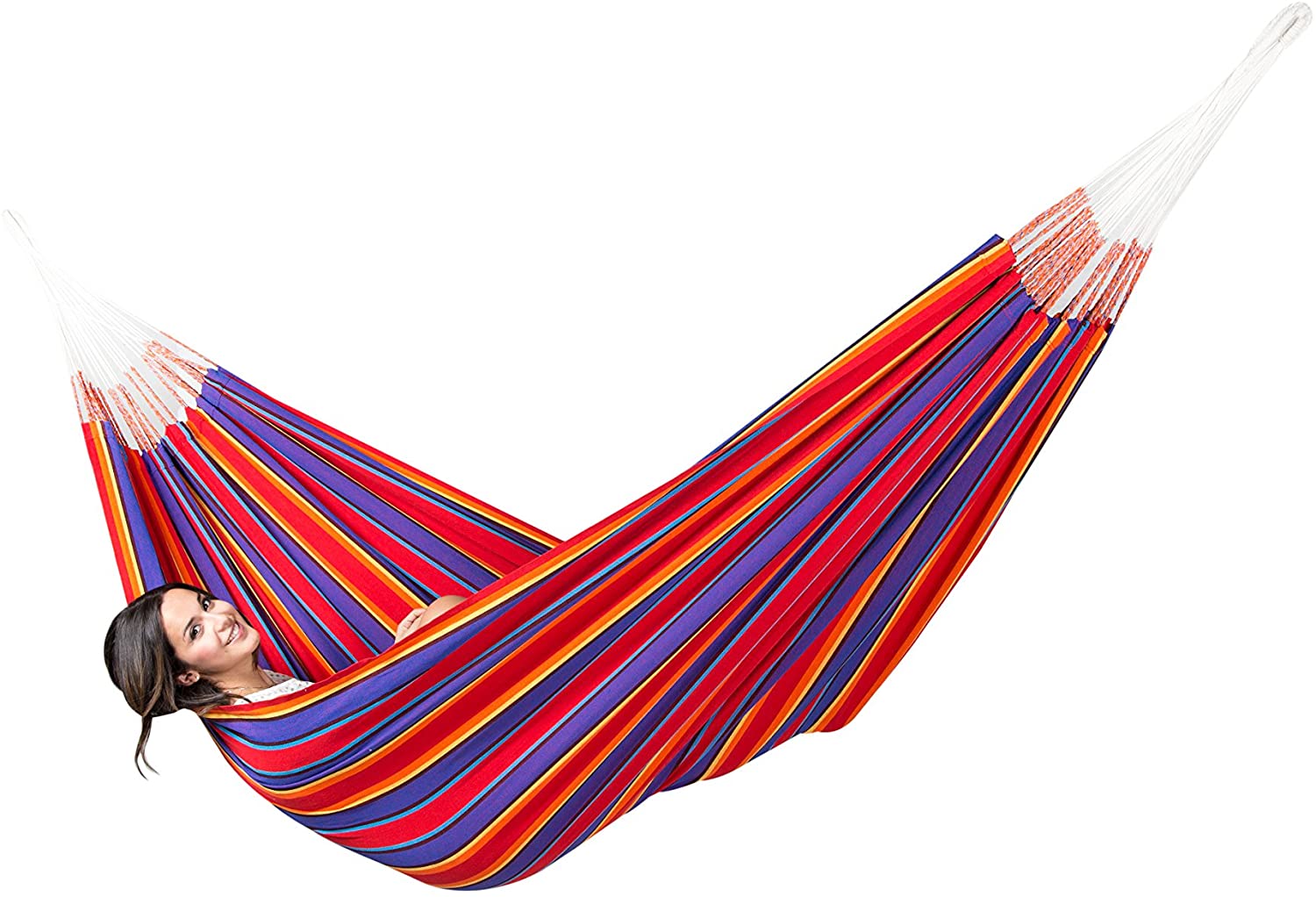 Premium Brazilian Style Double Hammock with Universal Stand Hammock Universe Canada