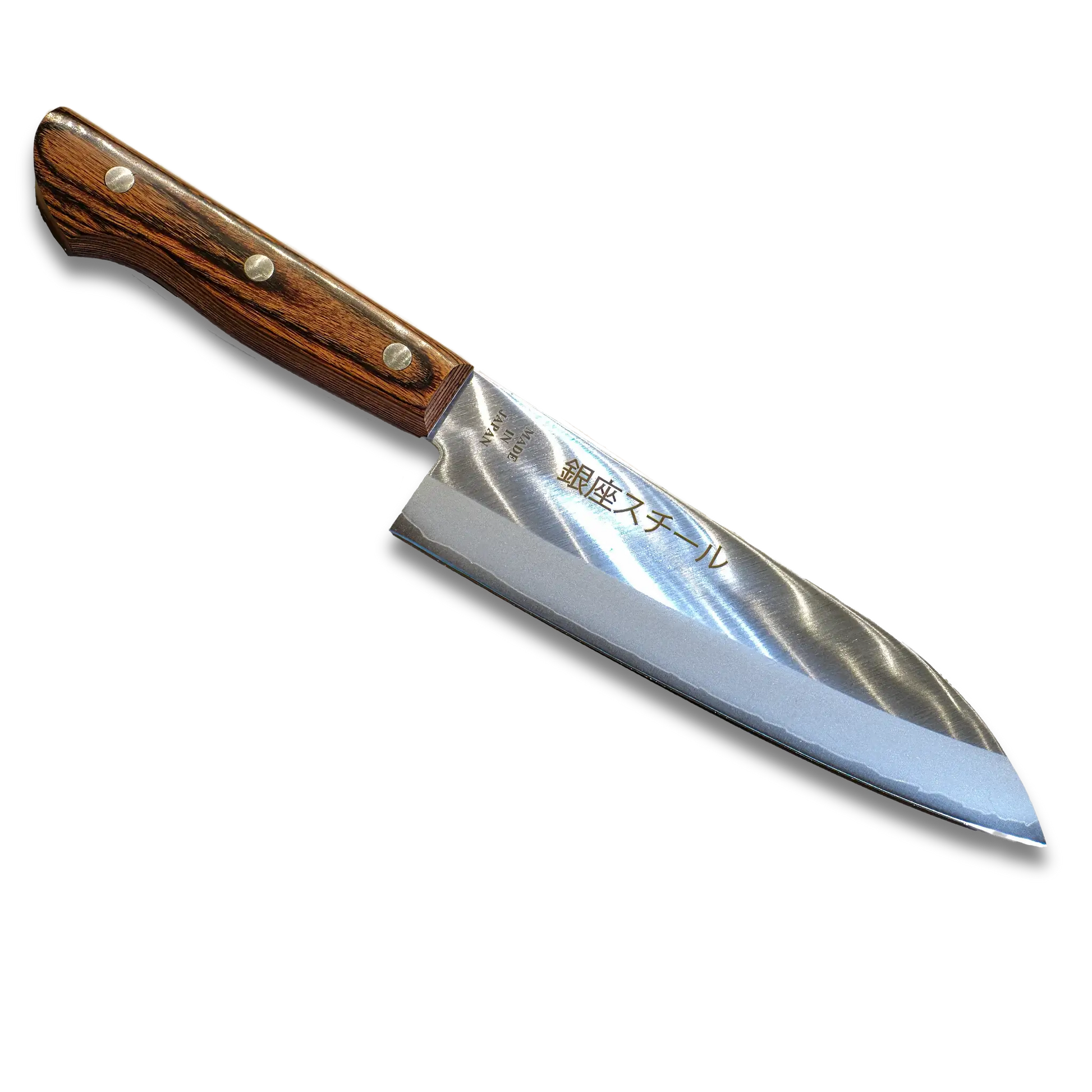 Yamato 165 - Santoku Knife 165mm Blade Ginza Steel